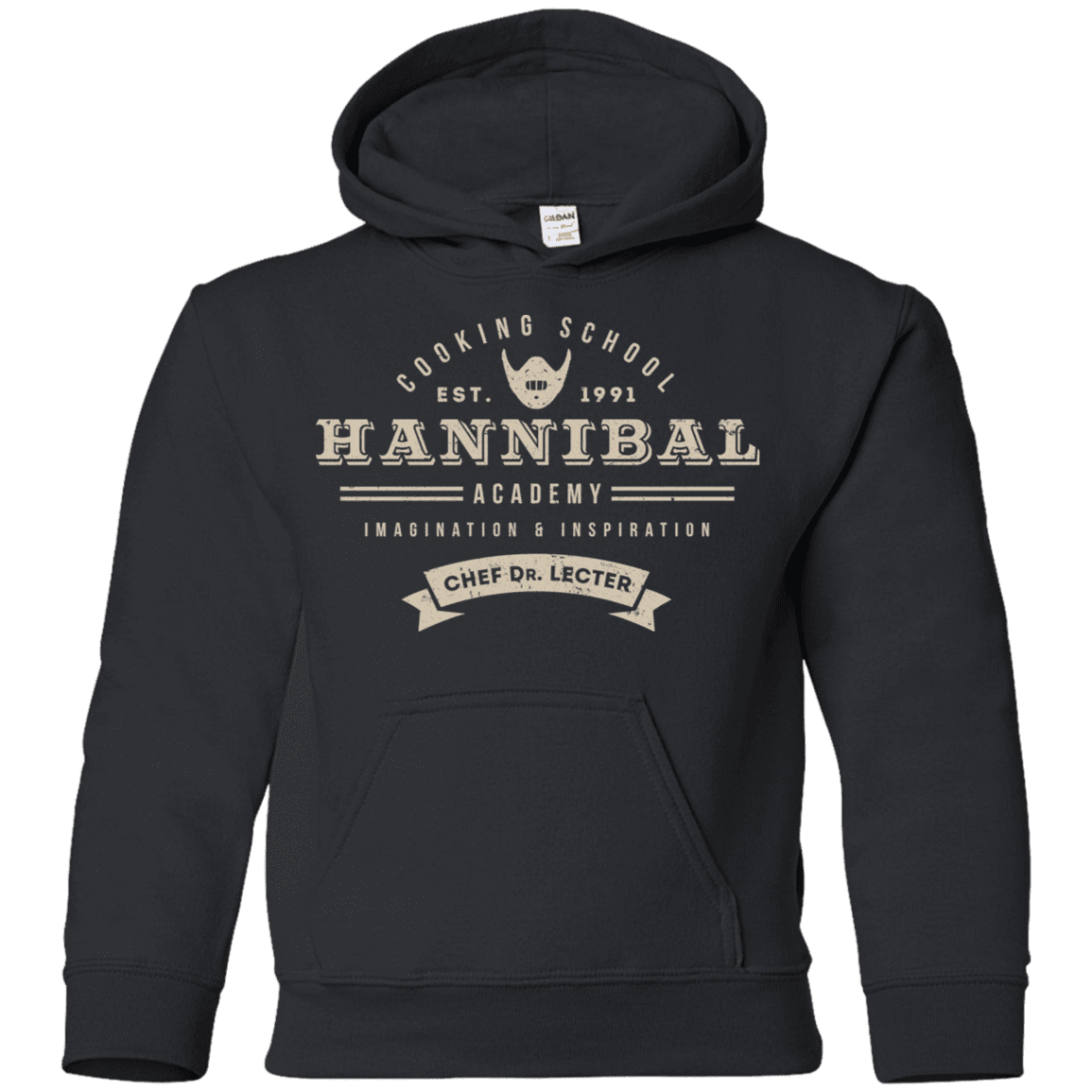 Sweatshirts Black / YS Hannibal Academy Youth Hoodie