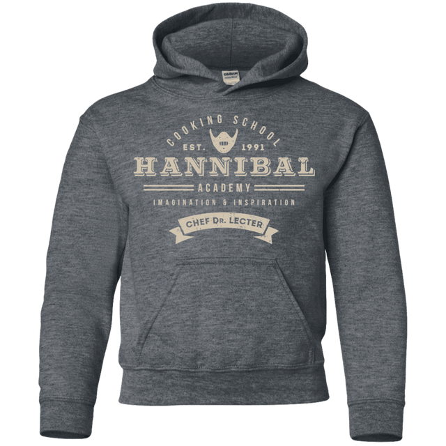 Sweatshirts Dark Heather / YS Hannibal Academy Youth Hoodie