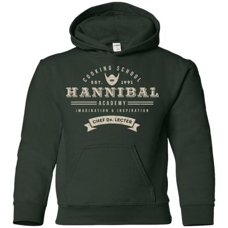 Sweatshirts Forest Green / YS Hannibal Academy Youth Hoodie