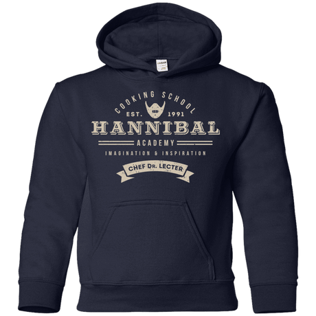 Sweatshirts Navy / YS Hannibal Academy Youth Hoodie