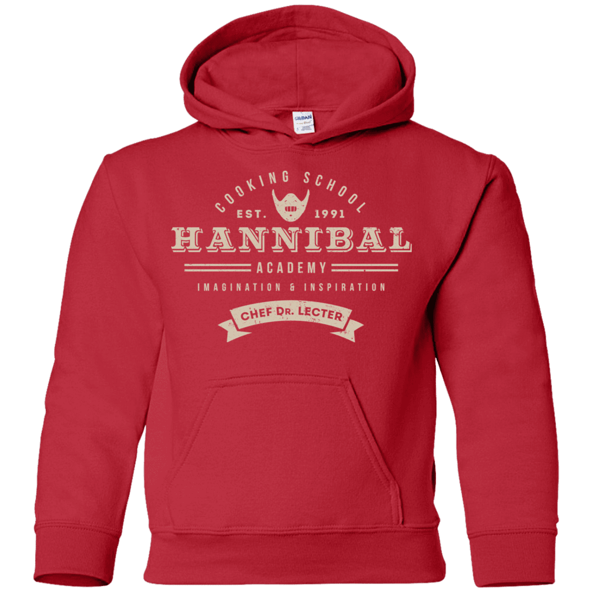 Sweatshirts Red / YS Hannibal Academy Youth Hoodie