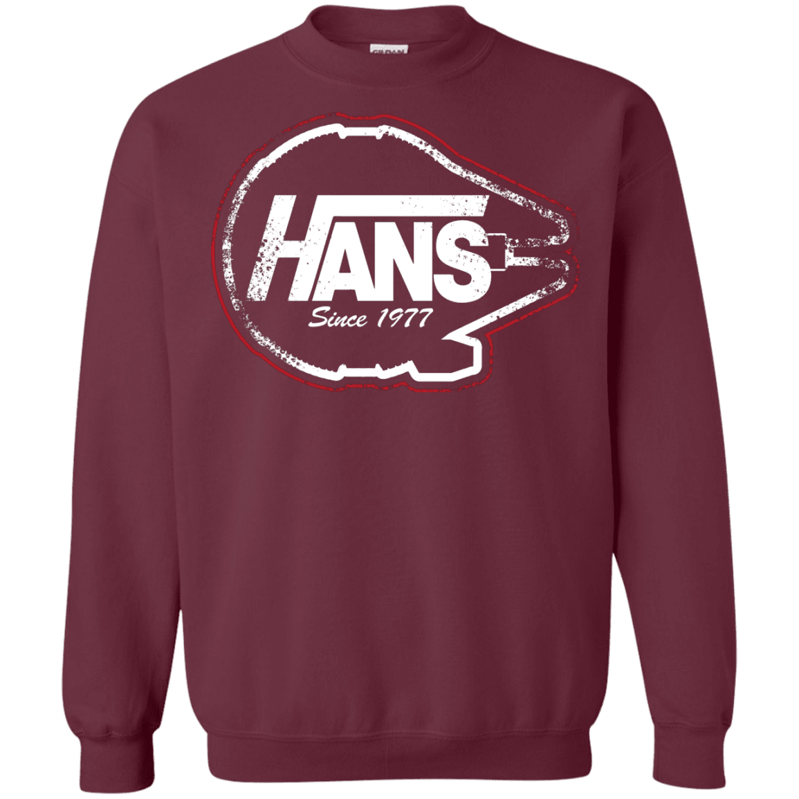 Sweatshirts Maroon / S Hans Crewneck Sweatshirt