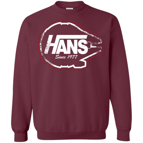 Sweatshirts Maroon / S Hans Crewneck Sweatshirt