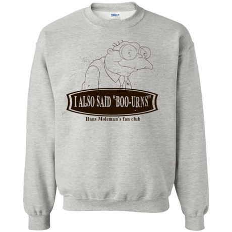 Sweatshirts Ash / Small Hans Moleman Fans Club Crewneck Sweatshirt