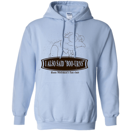 Sweatshirts Light Blue / Small Hans Moleman Fans Club Pullover Hoodie