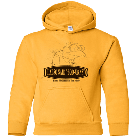 Sweatshirts Gold / YS Hans Moleman Fans Club Youth Hoodie