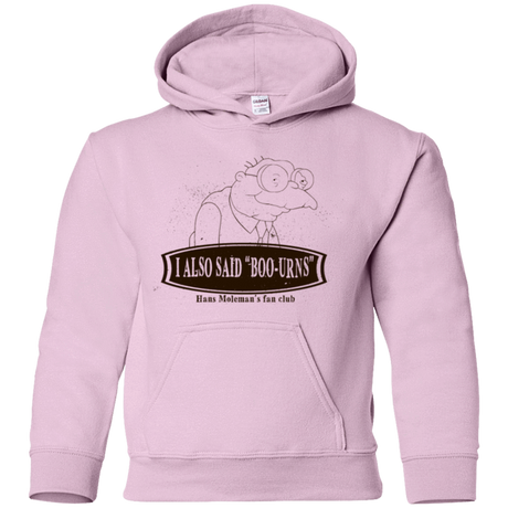 Sweatshirts Light Pink / YS Hans Moleman Fans Club Youth Hoodie