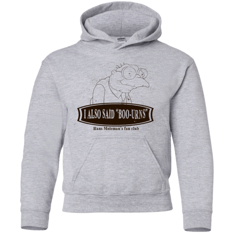 Sweatshirts Sport Grey / YS Hans Moleman Fans Club Youth Hoodie