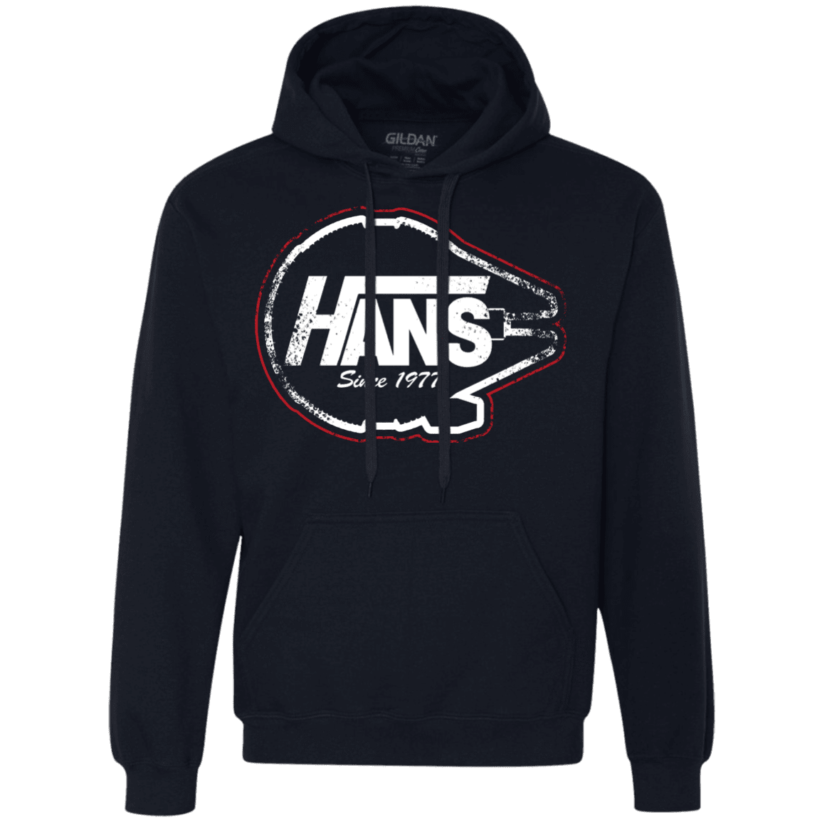Sweatshirts Navy / S Hans Premium Fleece Hoodie