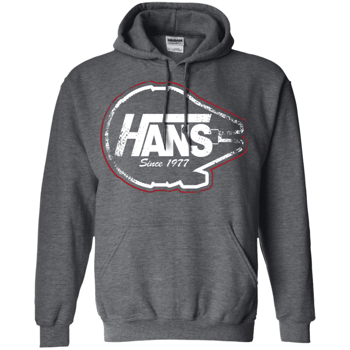 Sweatshirts Dark Heather / S Hans Pullover Hoodie