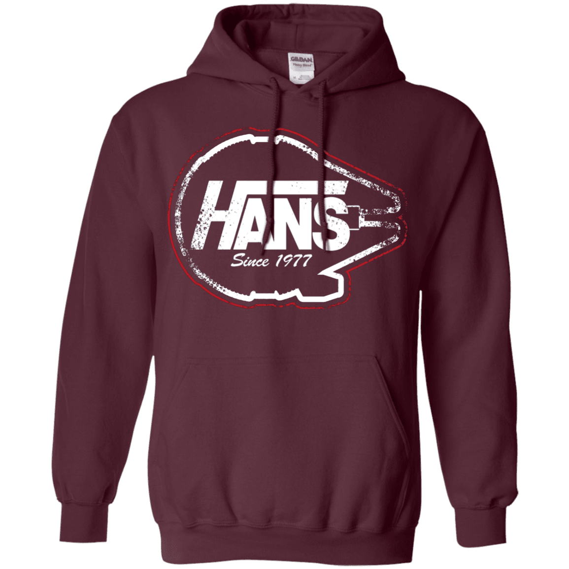 Sweatshirts Maroon / S Hans Pullover Hoodie