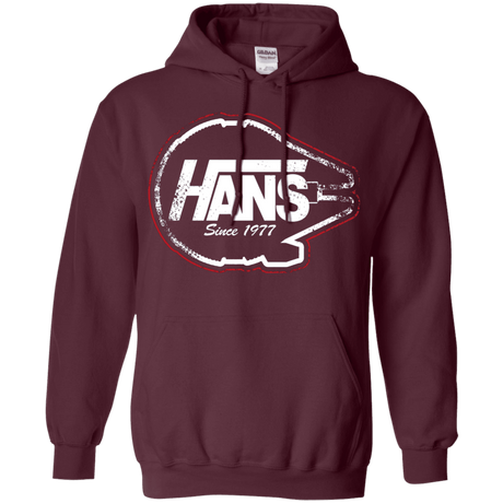 Sweatshirts Maroon / S Hans Pullover Hoodie