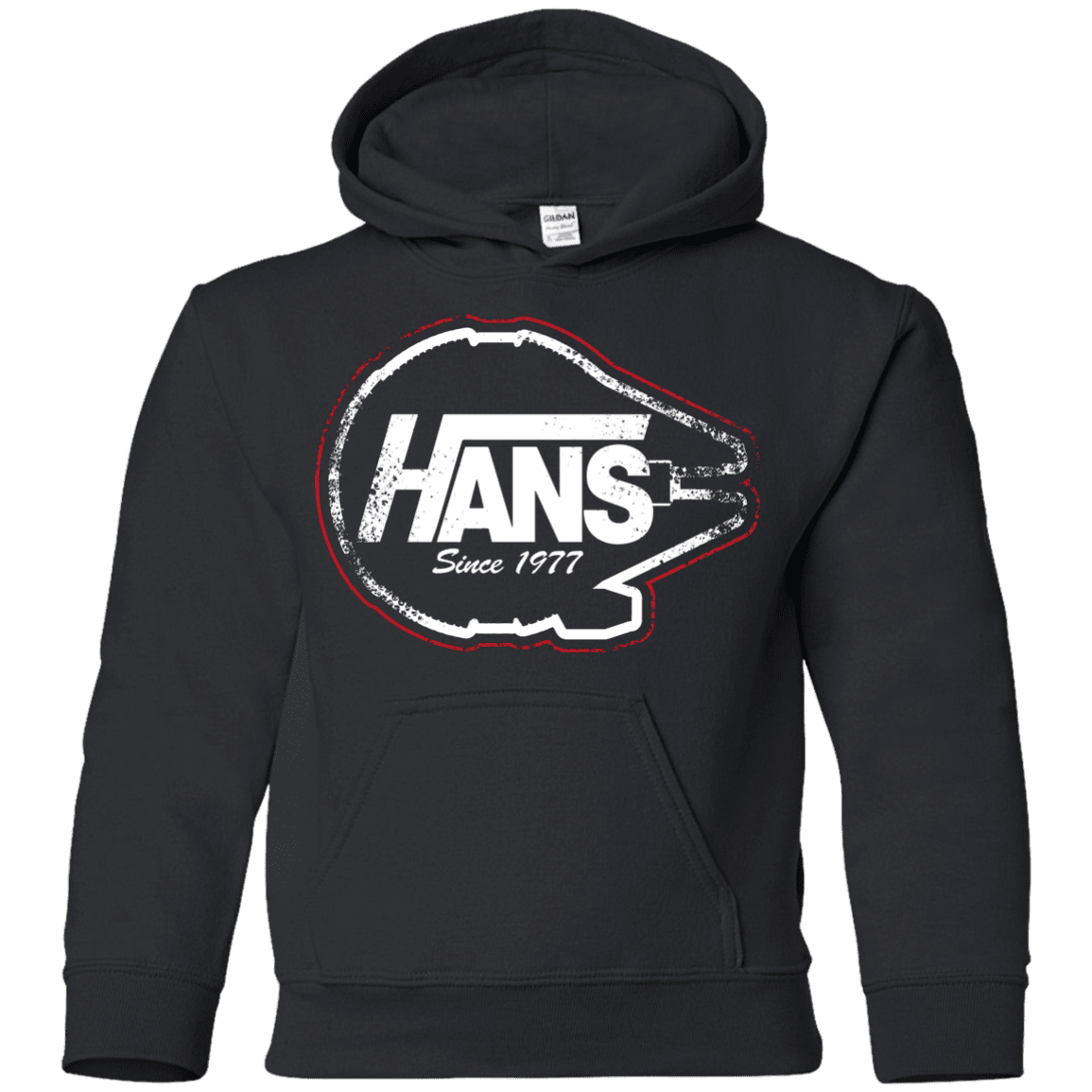 Sweatshirts Black / YS Hans Youth Hoodie