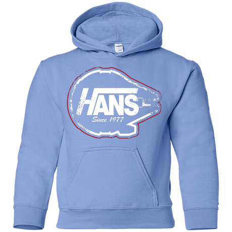 Sweatshirts Carolina Blue / YS Hans Youth Hoodie