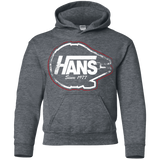 Sweatshirts Dark Heather / YS Hans Youth Hoodie