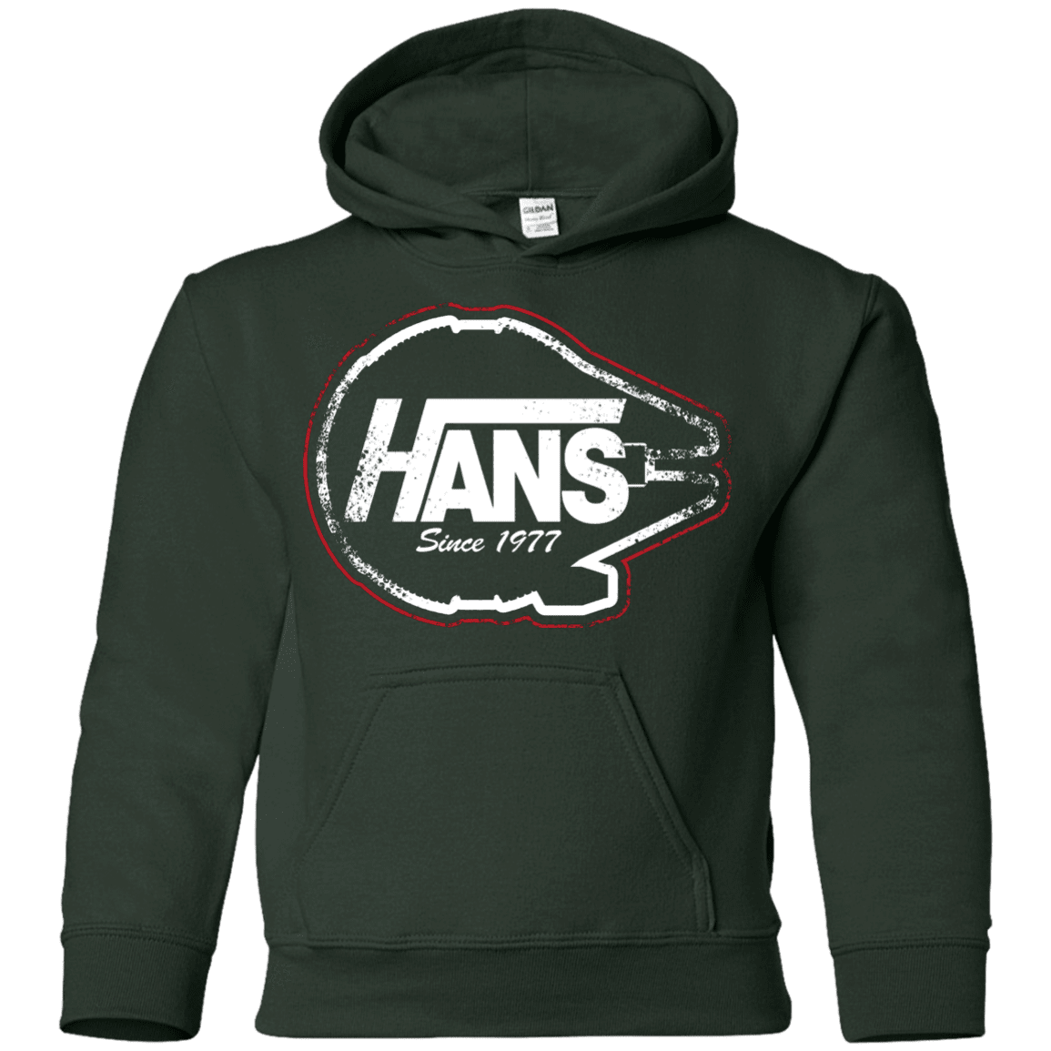 Sweatshirts Forest Green / YS Hans Youth Hoodie