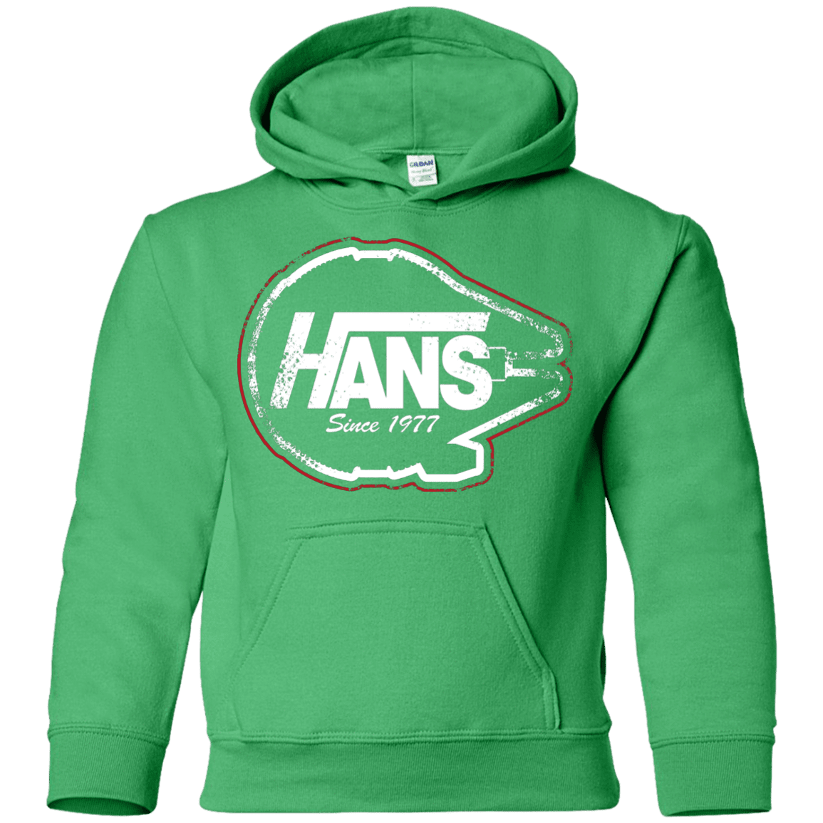 Sweatshirts Irish Green / YS Hans Youth Hoodie