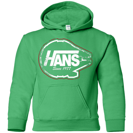 Sweatshirts Irish Green / YS Hans Youth Hoodie