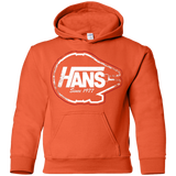 Sweatshirts Orange / YS Hans Youth Hoodie