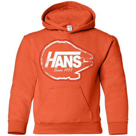 Sweatshirts Orange / YS Hans Youth Hoodie