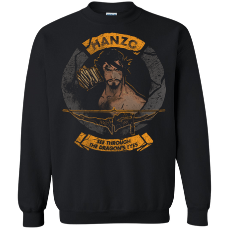 Sweatshirts Black / Small Hanzo Crewneck Sweatshirt