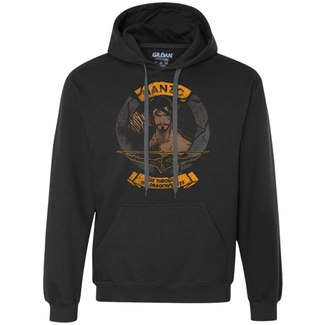 Sweatshirts Black / Small Hanzo Premium Fleece Hoodie