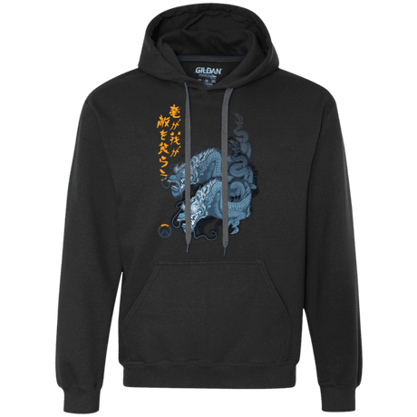 Sweatshirts Black / Small Hanzo Premium Fleece Hoodie