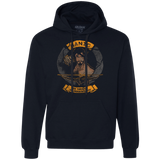 Sweatshirts Navy / Small Hanzo Premium Fleece Hoodie