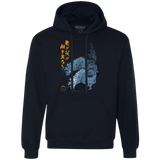 Sweatshirts Navy / Small Hanzo Premium Fleece Hoodie