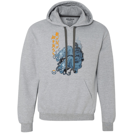 Sweatshirts Sport Grey / Small Hanzo Premium Fleece Hoodie