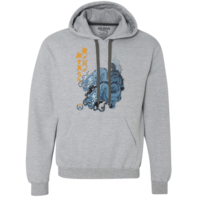 Sweatshirts Sport Grey / Small Hanzo Premium Fleece Hoodie
