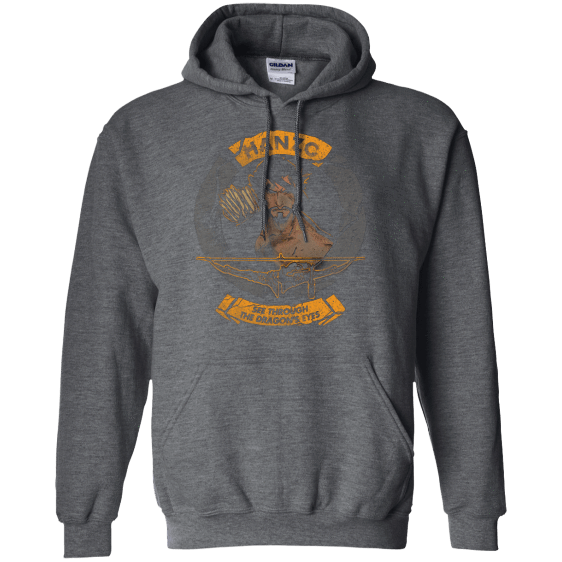 Sweatshirts Dark Heather / Small Hanzo Pullover Hoodie