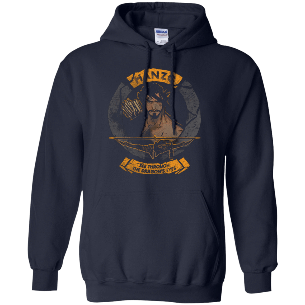 Sweatshirts Navy / Small Hanzo Pullover Hoodie