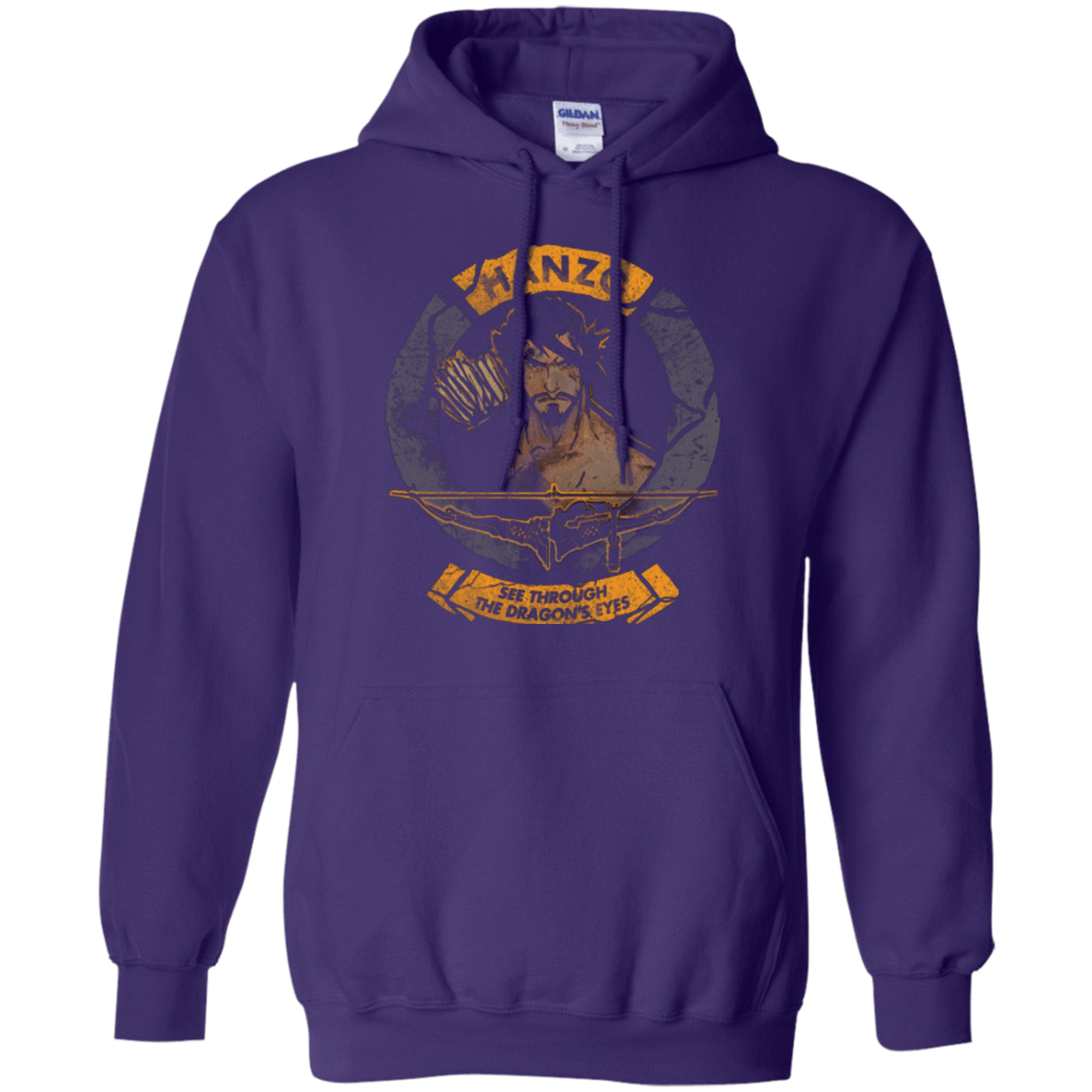 Sweatshirts Purple / Small Hanzo Pullover Hoodie