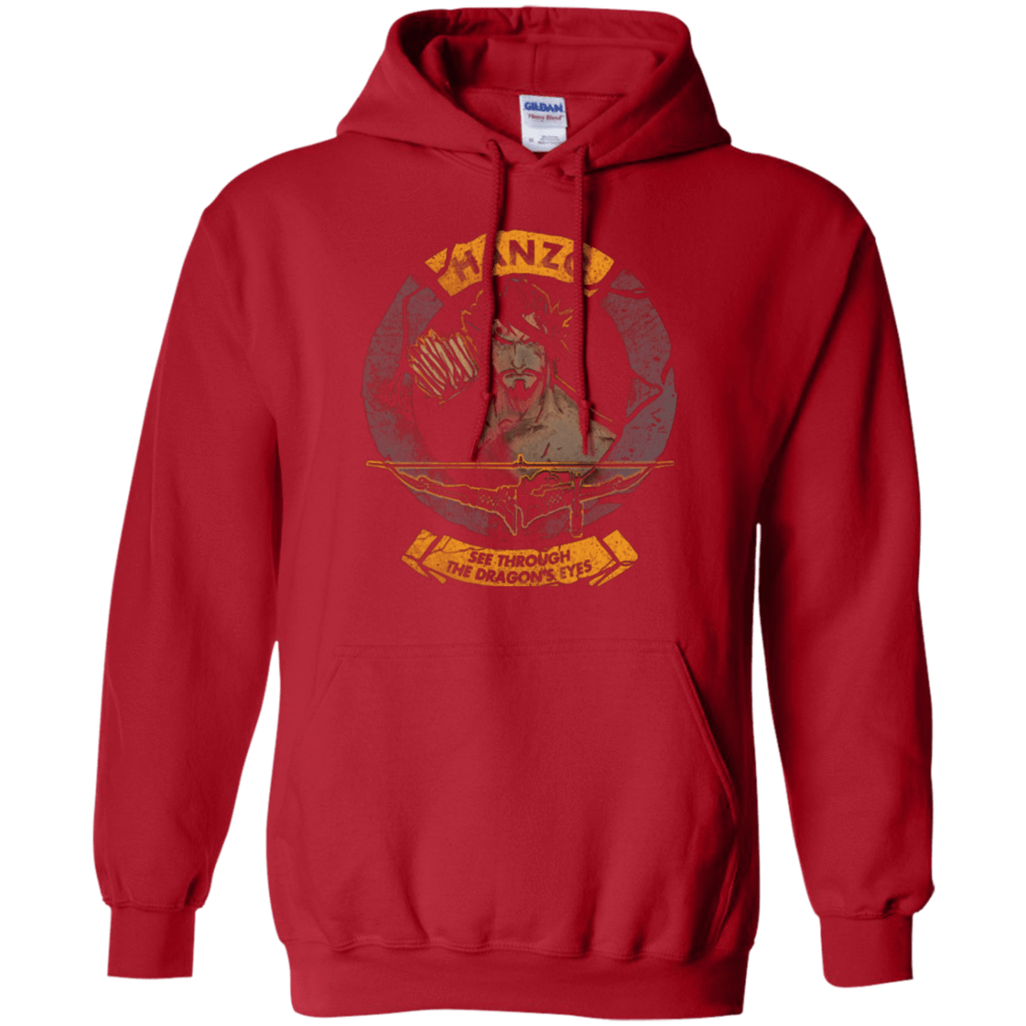 Sweatshirts Red / Small Hanzo Pullover Hoodie