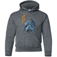 Sweatshirts Dark Heather / YS Hanzo Youth Hoodie