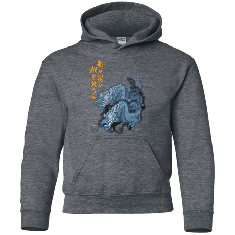 Sweatshirts Dark Heather / YS Hanzo Youth Hoodie