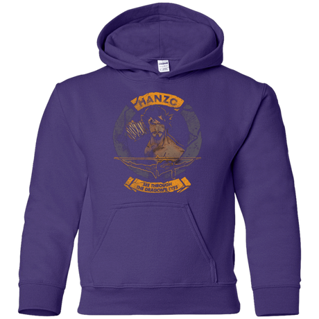 Sweatshirts Purple / YS Hanzo Youth Hoodie