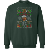 Sweatshirts Forest Green / Small Hap Hap Happiest Christmas Crewneck Sweatshirt
