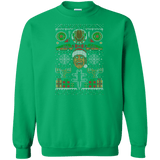 Sweatshirts Irish Green / Small Hap Hap Happiest Christmas Crewneck Sweatshirt