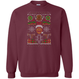 Sweatshirts Maroon / Small Hap Hap Happiest Christmas Crewneck Sweatshirt