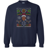 Sweatshirts Navy / Small Hap Hap Happiest Christmas Crewneck Sweatshirt