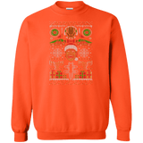 Sweatshirts Orange / Small Hap Hap Happiest Christmas Crewneck Sweatshirt