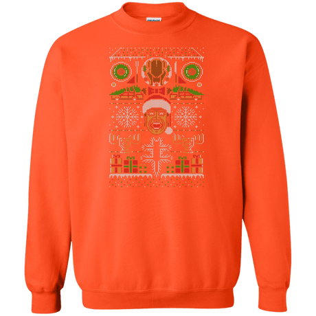 Sweatshirts Orange / Small Hap Hap Happiest Christmas Crewneck Sweatshirt