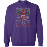 Sweatshirts Purple / Small Hap Hap Happiest Christmas Crewneck Sweatshirt