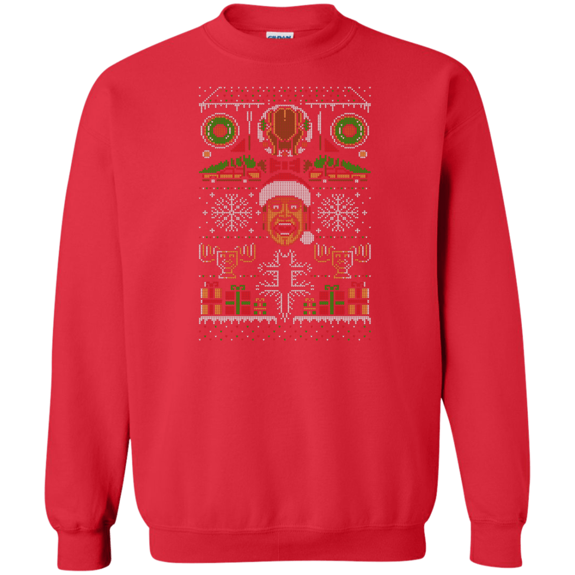 Sweatshirts Red / Small Hap Hap Happiest Christmas Crewneck Sweatshirt