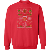 Sweatshirts Red / Small Hap Hap Happiest Christmas Crewneck Sweatshirt