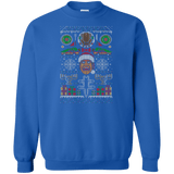 Sweatshirts Royal / Small Hap Hap Happiest Christmas Crewneck Sweatshirt