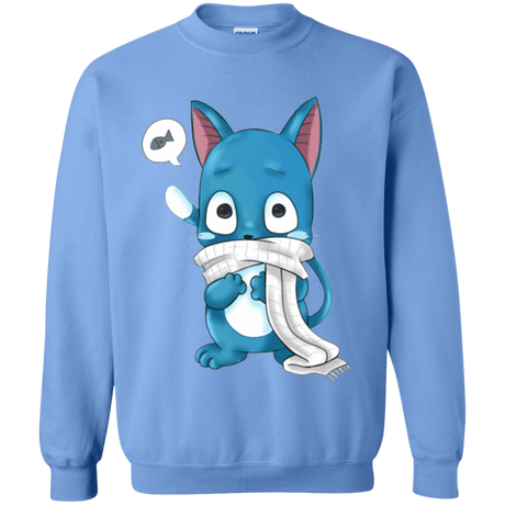 Sweatshirts Carolina Blue / Small Happy Crewneck Sweatshirt
