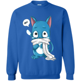 Sweatshirts Royal / Small Happy Crewneck Sweatshirt
